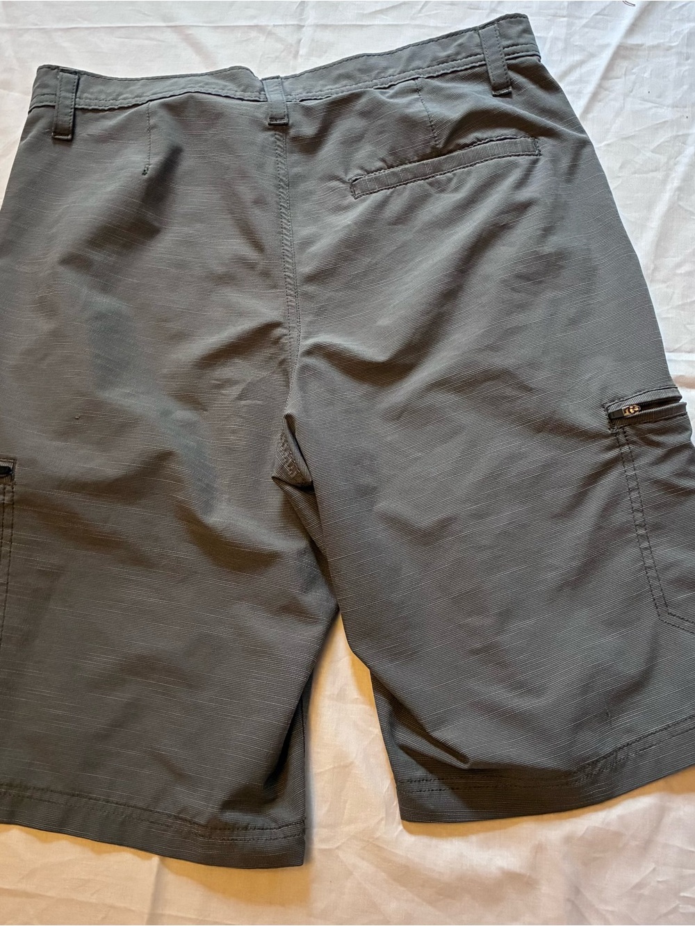urban pipeline charcoal gray cargo shorts - Picture 2 of 5